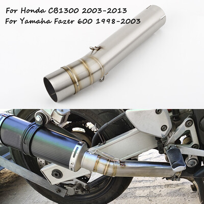 Motociklo CB1300 išmetimo vamzdis FZS600 Slydimas ant vidurinio duslintuvo Yamaha FZS 600 Fazer 1998-2003 Honda CB1300 2003-2013 m.