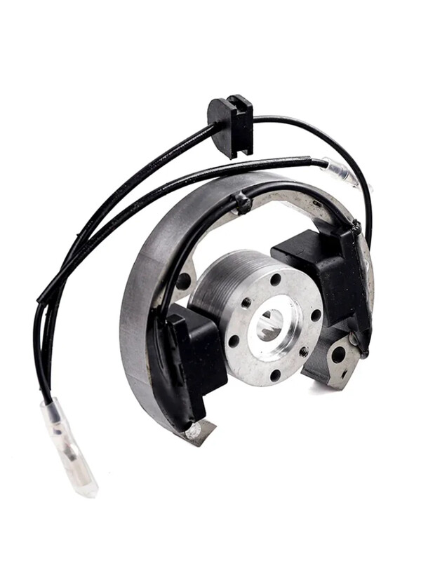 Mini motocikla 50cc aksesuāri aizdedzes spolei, kas paredzēts KTM 50 SX elektriskajam un aizdedzes iekšējā rotora statora Magneto Gy6
