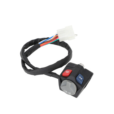 Comutator de aprindere pentru ghidon de motocicletă Comutator de claxon pornire electrică Buton de lumină departe pentru KTM Husqvarna EC EXC TE FE TX SXC