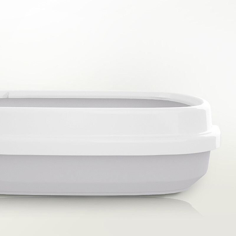 1 rinkinys, apsaugantis nuo purslų šunų tualeto kačių kraiko dėžutės lovos lovos katės šunų padėklas su kaušelio ekskrementų dresavimo smėlio kraiko dėžute