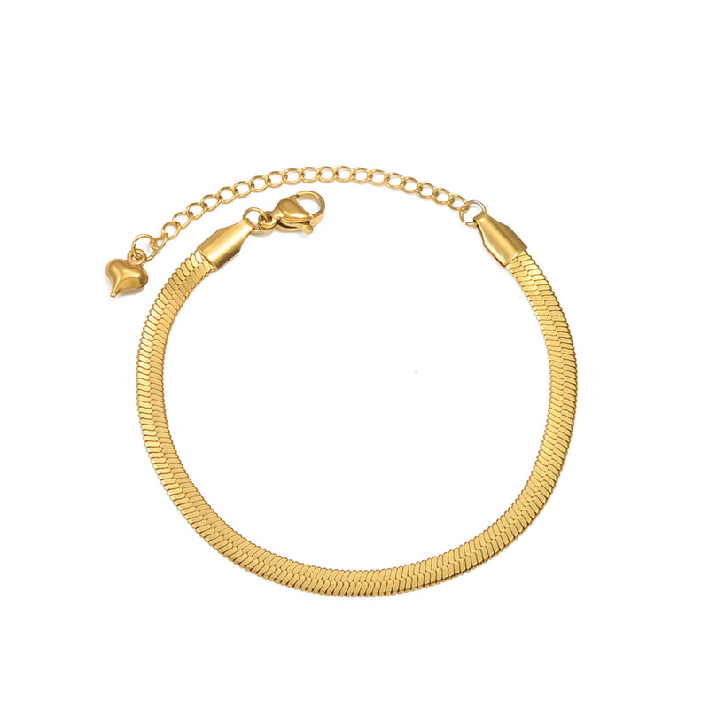 Anniyo 1vnt 21cm kulkšnys arba 16cm apyrankės moterims, nerūdijančio plieno papuošalai #000559