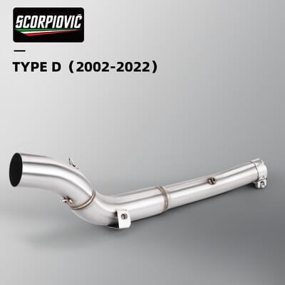 Prepojovacie potrubie motocykla Pre Suzuki DRZ 400 2000-2022 DRZ400 S / SM DR-Z 400 DRZ400S Escape DRZ 400 výfukové potrubie drz400