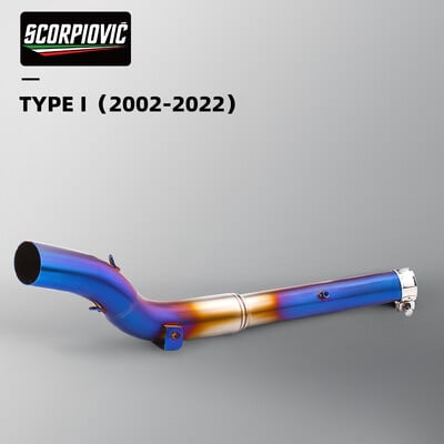 Prepojovacie potrubie motocykla Pre Suzuki DRZ 400 2000-2022 DRZ400 S / SM DR-Z 400 DRZ400S Escape DRZ 400 výfukové potrubie drz400