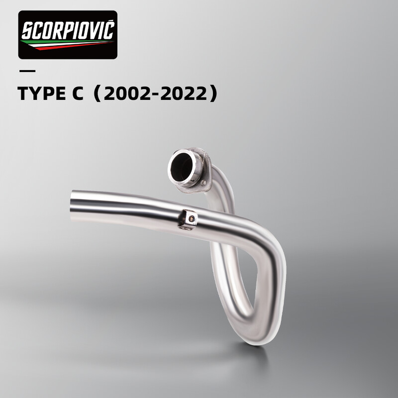 Prepojovacie potrubie motocykla Pre Suzuki DRZ 400 2000-2022 DRZ400 S / SM DR-Z 400 DRZ400S Escape DRZ 400 výfukové potrubie drz400