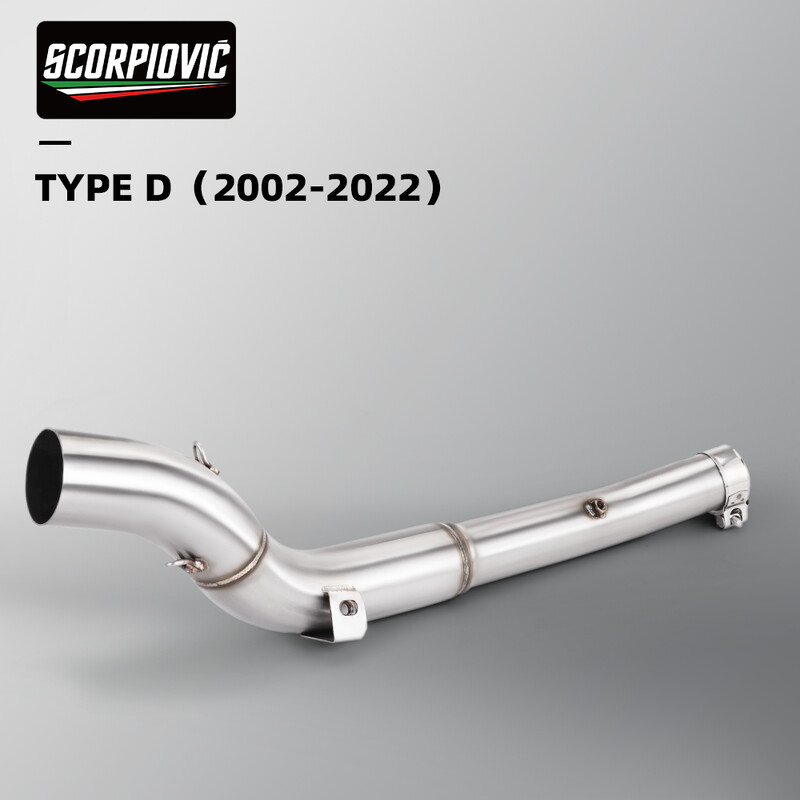 Prepojovacie potrubie motocykla Pre Suzuki DRZ 400 2000-2022 DRZ400 S / SM DR-Z 400 DRZ400S Escape DRZ 400 výfukové potrubie drz400