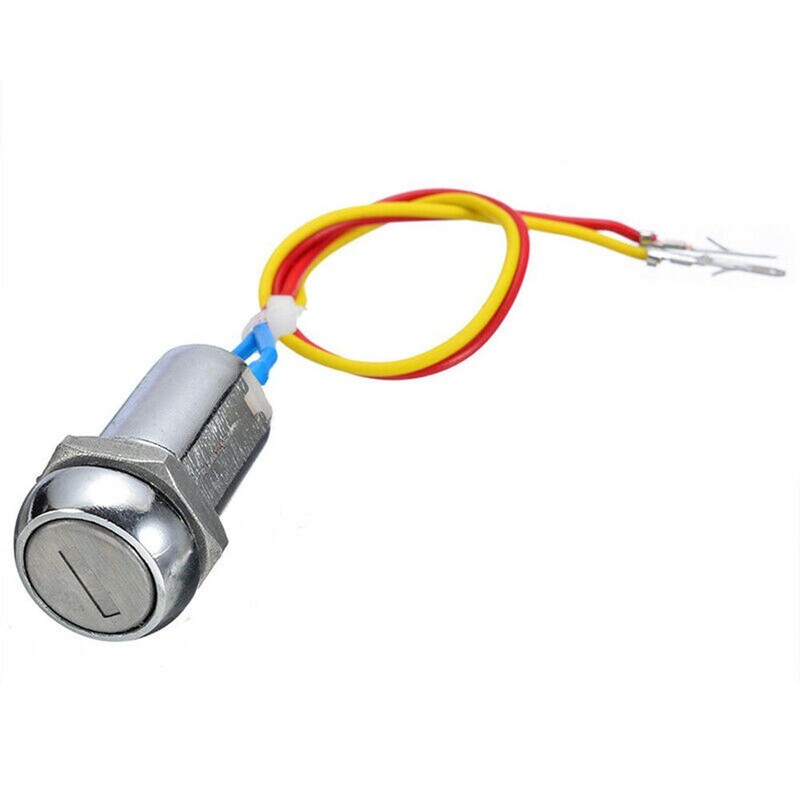 1 set 2 žičane brave s ključem za paljenje motocikla Izdržljiva žičana brava za paljenje vozila s 2 ključa Pouzdana za ATV Go Kart Skuter