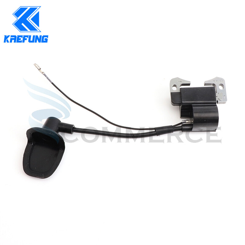 Sarkana/melna aizdedzes spole ar L7T aizdedzes sveci 43cc 47cc 49cc Mini Quad Pocket Dirt Bike ATV 2-taktu dzinēja piederumi