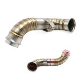 Escape Slip ant išmetimo duslintuvo vidurinės jungties vamzdis su šilumos skydeliu, skirtas Duke 790 2018 2019 Motociklų priedai Naujas pristatymas