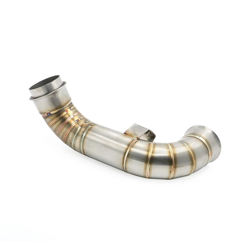 Escape Slip ant išmetimo duslintuvo vidurinės jungties vamzdis su šilumos skydeliu, skirtas Duke 790 2018 2019 Motociklų priedai Naujas pristatymas