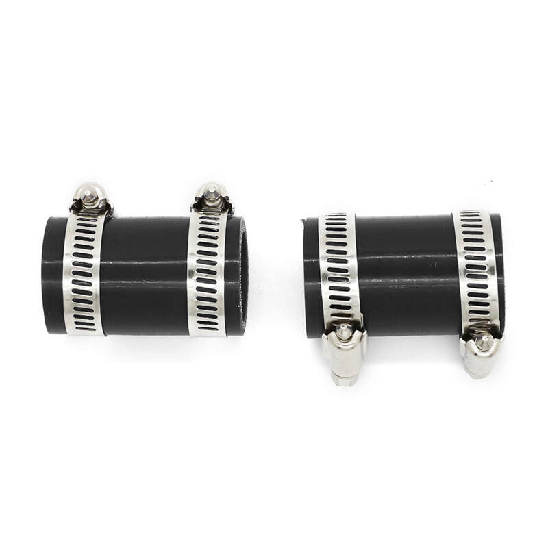 Yamaha Banshee išmetimo vamzdžio spaustukai juodi tinka visiems metams gamyklos Toomey FMF PC