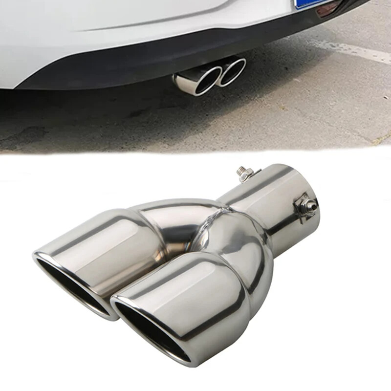 Izplūdes caurule Izplūdes caurule vispārējā izplūde nerūsējošā tērauda izplūdes pārsegs izplūdes cilindrs skaņas astes trokšņa slāpētājs modificēti auto piederumi