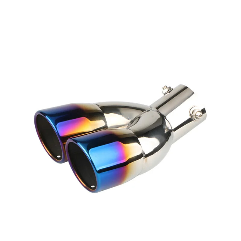 Izplūdes caurule Izplūdes caurule vispārējā izplūde nerūsējošā tērauda izplūdes pārsegs izplūdes cilindrs skaņas astes trokšņa slāpētājs modificēti auto piederumi