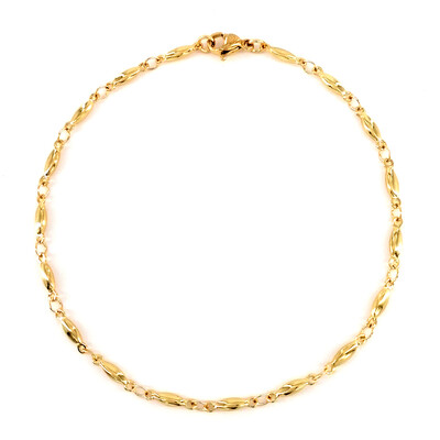 18K paauksuotas nerūdijančio plieno kojos sandalai basomis kojomis moteriški papuošalai ant kulkšnies 23–28 cm Angelai, ašarų lašeliai, 9–11 colių, atsparūs vandeniui