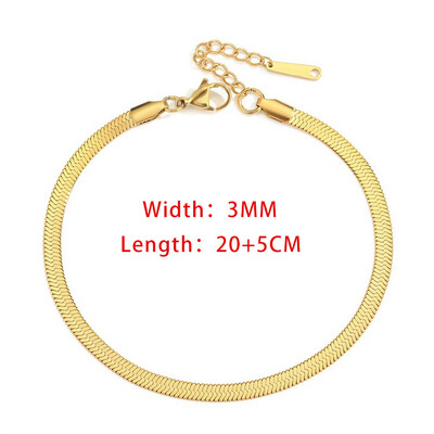 Retiazkové náramky na členok pre ženy zlatej farby, náramok na nohu z nehrdzavejúcej ocele, hadie retiazky, módne plážové doplnky, šperky C046