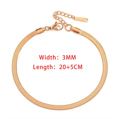 Retiazkové náramky na členok pre ženy zlatej farby, náramok na nohu z nehrdzavejúcej ocele, hadie retiazky, módne plážové doplnky, šperky C046