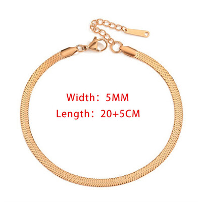 Retiazkové náramky na členok pre ženy zlatej farby, náramok na nohu z nehrdzavejúcej ocele, hadie retiazky, módne plážové doplnky, šperky C046