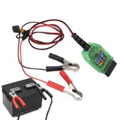 Autotööstuse energiasäästja Autotööstuse OBD-mälusäästja kaabel digitaalse ekraaniga auto aku vahetamise tööriista abimees reisimiseks