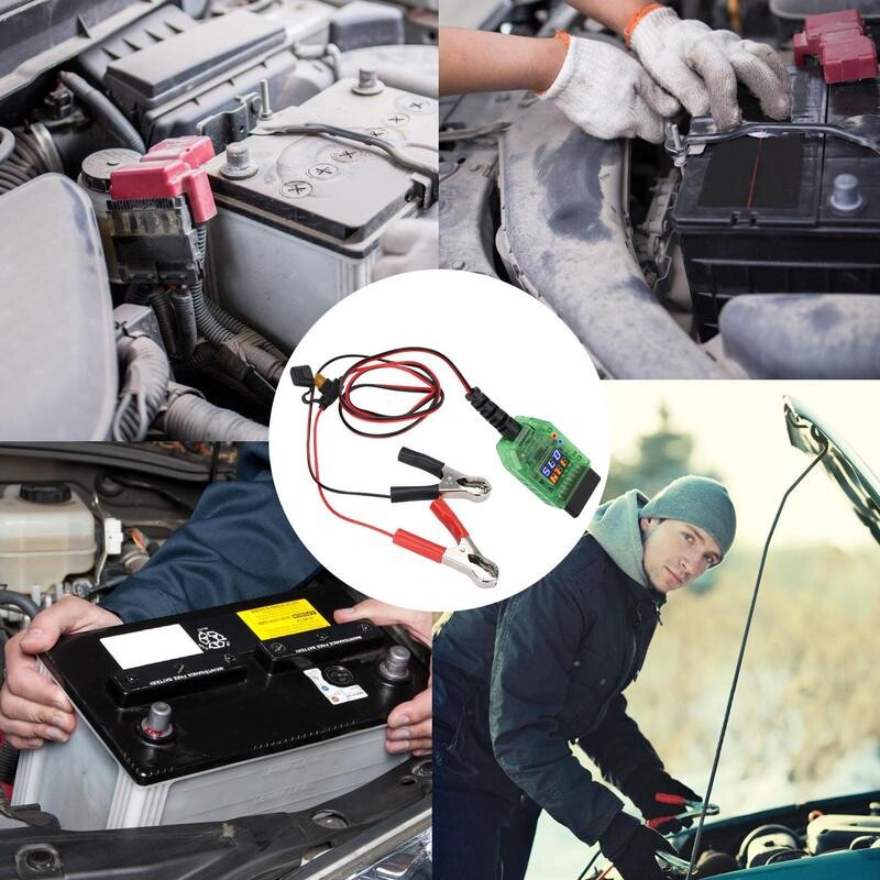 Autotööstuse energiasäästja Autotööstuse OBD-mälusäästja kaabel digitaalse ekraaniga auto aku vahetamise tööriista abimees reisimiseks