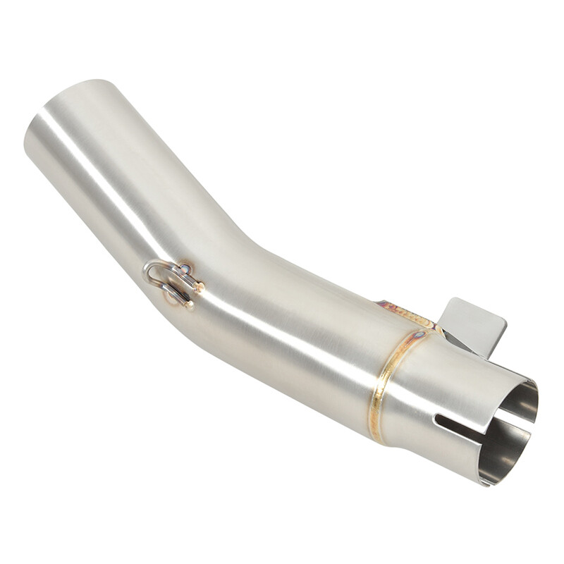 Libistage Macbor Montana XR5 XR 5 2019–2024 aasta mootorratta väljalaskesüsteemi Escape roostevabast terasest keskmise keskmise ühendustoru jaoks