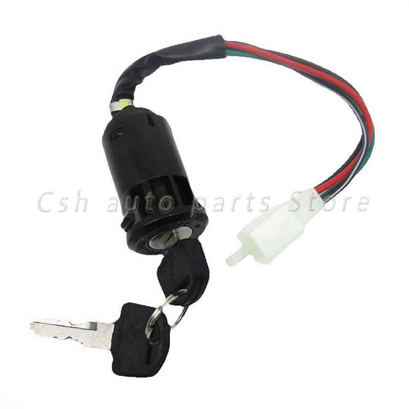 Motociklas su laidiniu uždegimo jungikliu Raktas paleidimo jungiklis Durų spynos Keturratis Suzuki Skirtas Honda Yamaha Kawasaki KTM 50-250CC