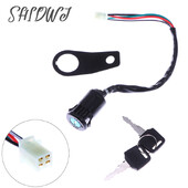 Universāls motocikls Iedarbiniet aizdedzes slēdža slēdzenes atslēgu ar kronšteinu lielākajai daļai 50cc 70cc 90cc 110cc 150cc 250cc Kazuma