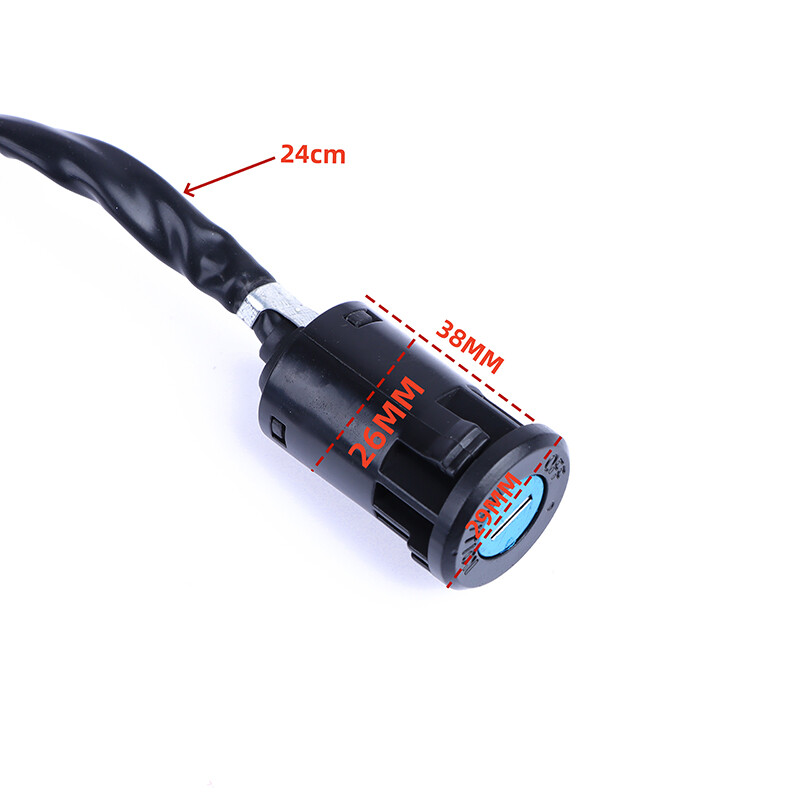 Universāls motocikls Iedarbiniet aizdedzes slēdža slēdzenes atslēgu ar kronšteinu lielākajai daļai 50cc 70cc 90cc 110cc 150cc 250cc Kazuma