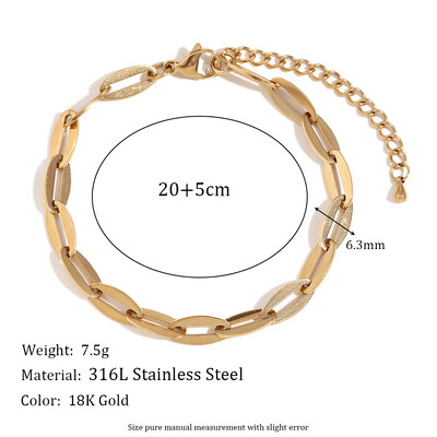 MamacitaSlay Minimalist lūpu ķēde potītes modernas sieviešu nerūsējošā tērauda rotaslietas Vacation Beach ūdensizturīgi vasaras aksesuāri