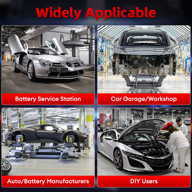 12V skaitmeninis automobilio akumuliatoriaus testeris ANCEL BST60 greito testerio kintamosios srovės generatorius, įkrovimas naudojant cigarečių žiebtuvėlio adapterį automobilio akumuliatoriaus tikrinimo įrankis