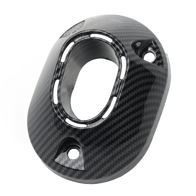 Motociklo išmetimo vamzdžio dangčio apsauginis dangtelis, skirtas Honda PCX 160 2021-2022 galinio duslintuvo išmetimo vamzdžio dangtelio anglies pluoštas