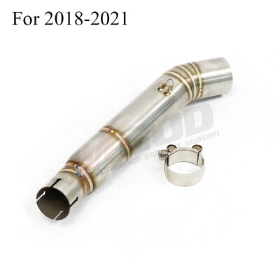 Pre motocyklový výfuk Honda CBR300 CB CBR 300 R, upravený stredový tlmič výfuku, rúrka pre motocykel, nasúvací tlmič výfuku, motokros