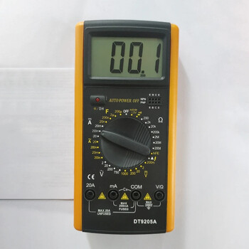 LCR Meter Tester LCR Multimeter Tester for Capacitance Resistance Inductance Measuring Meter Tester with LCD Over Range Display