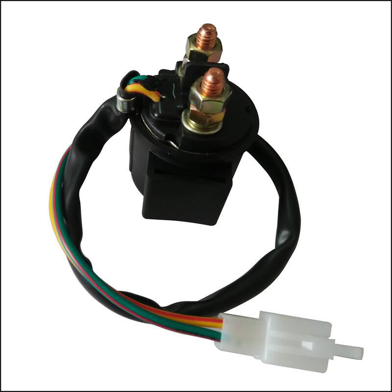 12V starterio solenoidinė relė, skirta ATV 50cc 125cc 150cc 250cc GY6 motociklo atsarginė dalis