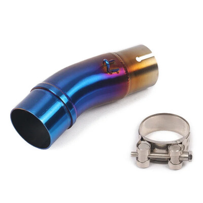 Kawasaki Ninja 400 Ninja400 EX400 Z400 2017-2023 motorkerékpár kipufogócső Escape Moto hangtompító rendszerhez, 51 mm átmérőjű középcsatlakozó csőhöz