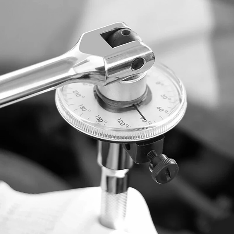 Autó nyomatékkulcs nyomatékmérő tárcsa Garázs fokban kalibrálva Automatikus nyomatékmérő javítószerszám
