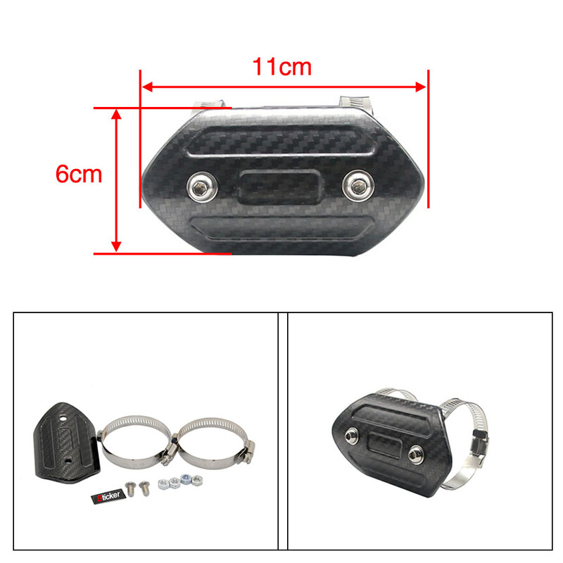 Univerzálny ochranný kryt stredného ramena výfuku motocykla SCL MOTOS pre TMAX530 CB400, tepelný štít, náhradný diel pre motocykel TMAX530 CB400