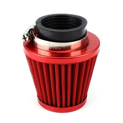 Kit de inducție de admisie pentru motocicletă Filtru de aer multicolor pentru motociclete pentru accesorii de modificare a motocicletei 50cc 110cc 125cc