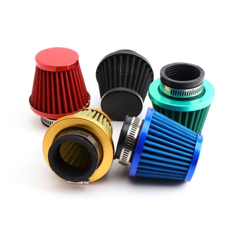 Kit de inducție de admisie pentru motocicletă Filtru de aer multicolor pentru motociclete pentru accesorii de modificare a motocicletei 50cc 110cc 125cc