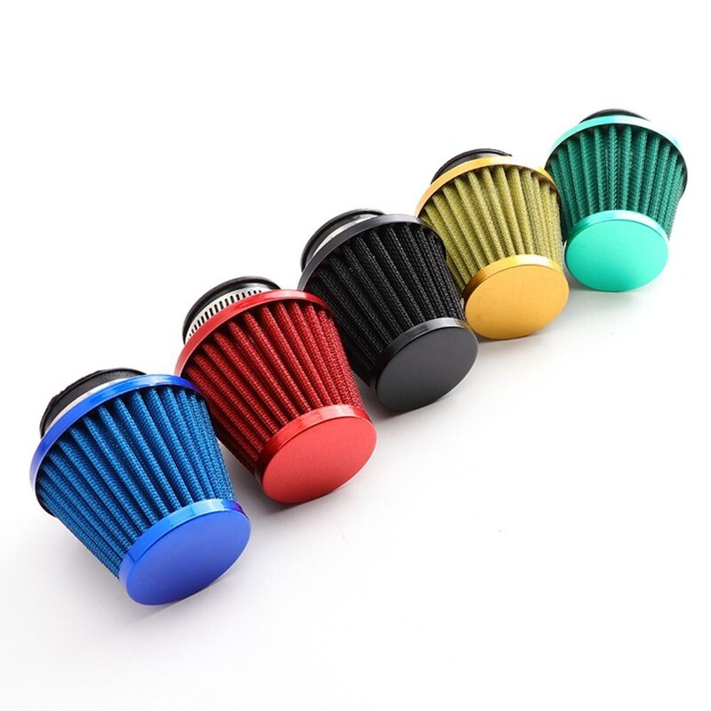 Kit de inducție de admisie pentru motocicletă Filtru de aer multicolor pentru motociclete pentru accesorii de modificare a motocicletei 50cc 110cc 125cc