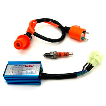 Performance Racing 6 ακίδων AC CDI Box Πολλαπλασιαστής A7TJC Μπουζί για GY6 50 80 110 125 150cc Μοτοποδηλάτο Scooter ATV Go Kart