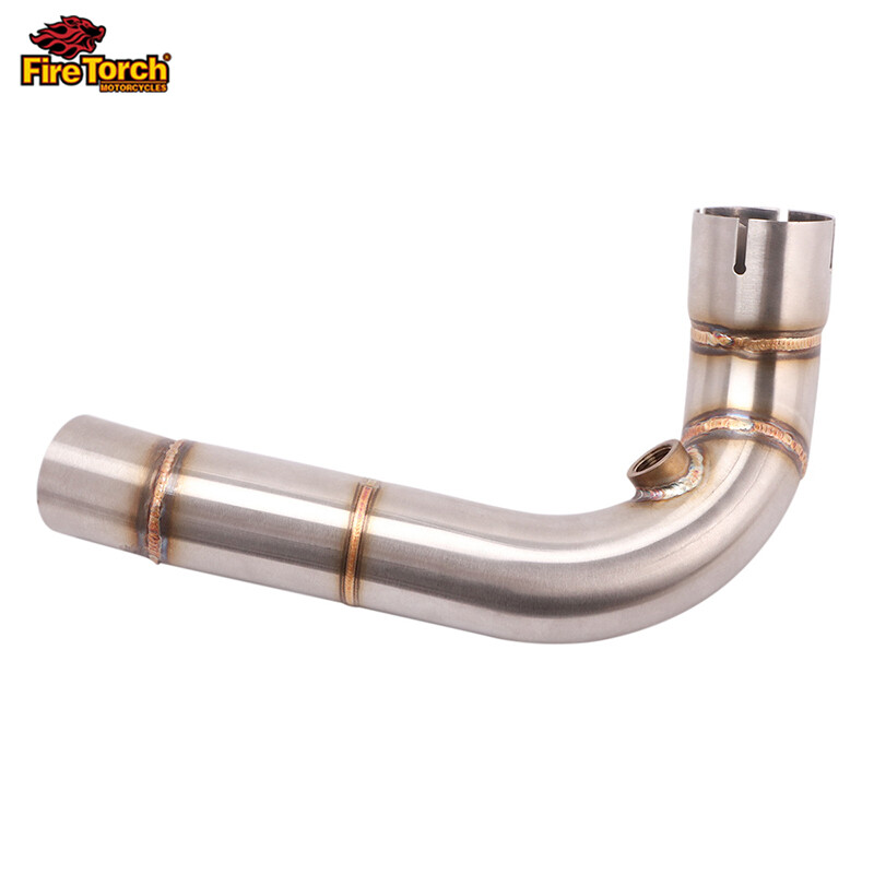 Slip On Honda Cbr600Rr F5 2005 - 2019 Motocikla izplūdes Motocross Escape Moto Modify Link Pipe Connect Oriģinālais trokšņa slāpētājs