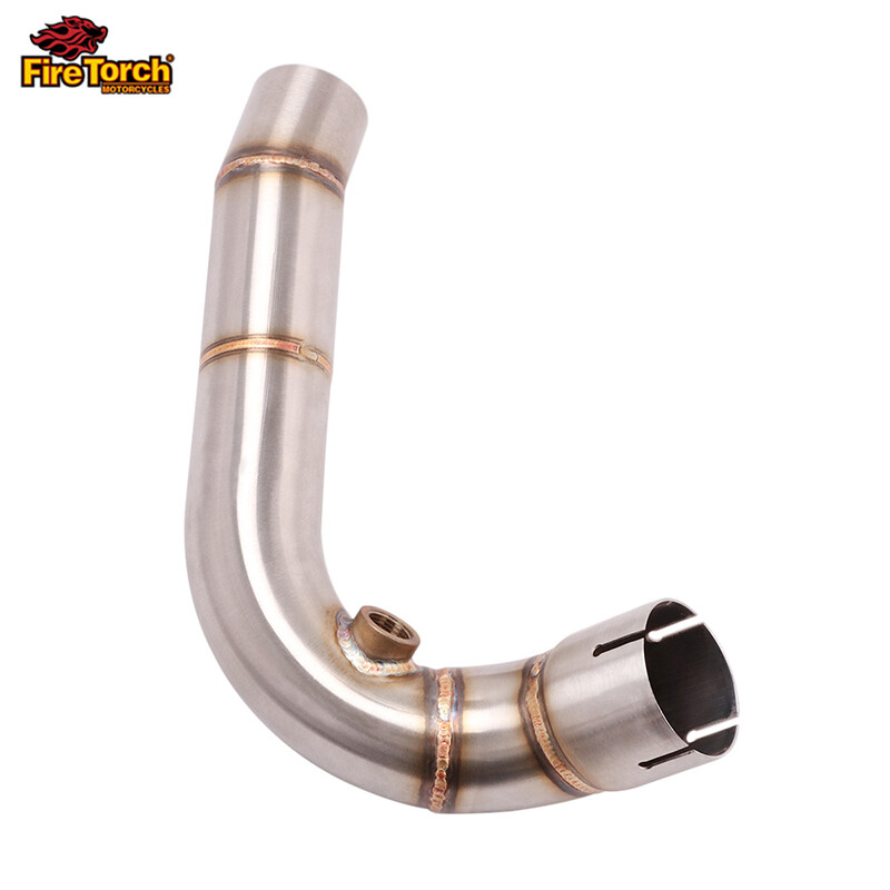 Slip On Honda Cbr600Rr F5 2005 - 2019 Motocikla izplūdes Motocross Escape Moto Modify Link Pipe Connect Oriģinālais trokšņa slāpētājs