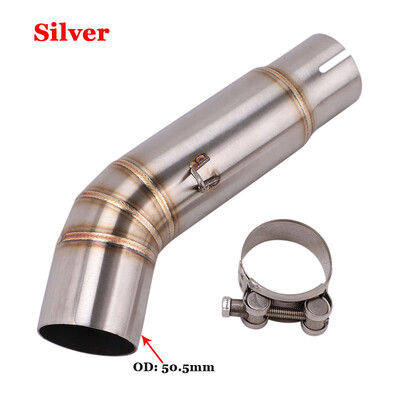 Motocikla izplūdes gāzu trokšņa slāpētāja vidējā savienojuma caurules rezerves katalizatora slīdošā izplūdes sistēma SUZUKI GSX750 GSX-S 750 BK750 gsxs750 GSR750 2023