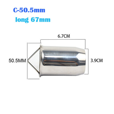 47MM 48MM 51-60MM Univerzális motorkerékpár kipufogócső katalizátor kivehető hangtompító DB Killer kipufogó hangtompító Módosítva