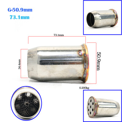 47MM 48MM 51-60MM Univerzális motorkerékpár kipufogócső katalizátor kivehető hangtompító DB Killer kipufogó hangtompító Módosítva