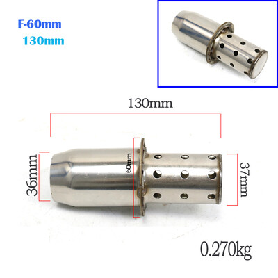 47MM 48MM 51-60MM Univerzális motorkerékpár kipufogócső katalizátor kivehető hangtompító DB Killer kipufogó hangtompító Módosítva