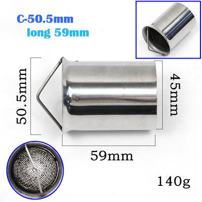 47MM 48MM 51-60MM Univerzális motorkerékpár kipufogócső katalizátor kivehető hangtompító DB Killer kipufogó hangtompító Módosítva