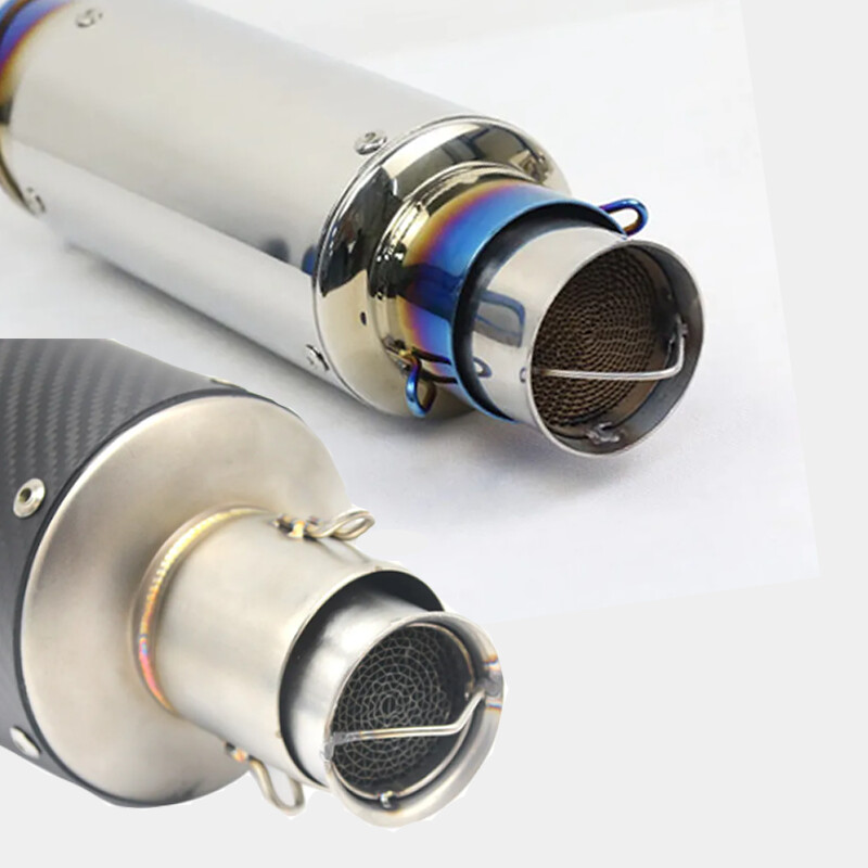 47MM 48MM 51-60MM Univerzális motorkerékpár kipufogócső katalizátor kivehető hangtompító DB Killer kipufogó hangtompító Módosítva