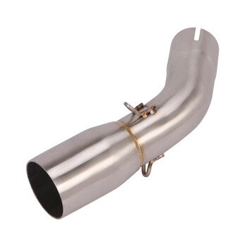 Slip On For Kawasaki Ninja125 Z125 20108 - 2023 Years Exhaust Escape Systems Modify Middle Link Pipe Muffler 51MM