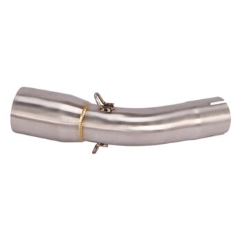 Slip On For Kawasaki Ninja125 Z125 20108 - 2023 Years Exhaust Escape Systems Modify Middle Link Pipe Muffler 51MM