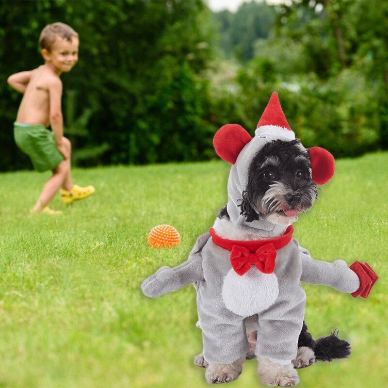 Atostogų naminių gyvūnėlių kostiumų rinkinys Šventinis naminių gyvūnėlių apranga Mados naminių gyvūnėlių vakarėlis, dėvimas kačių ir šunų